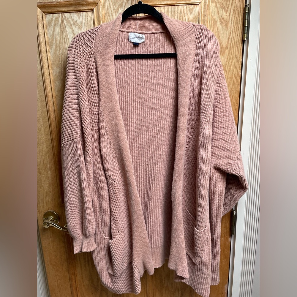 Oversized Cardigan Sweater